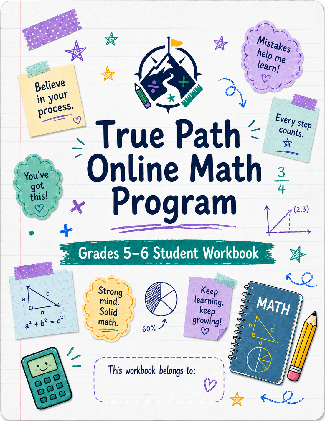 True Path Online Math Program — Grades 5–6 Student Workbook